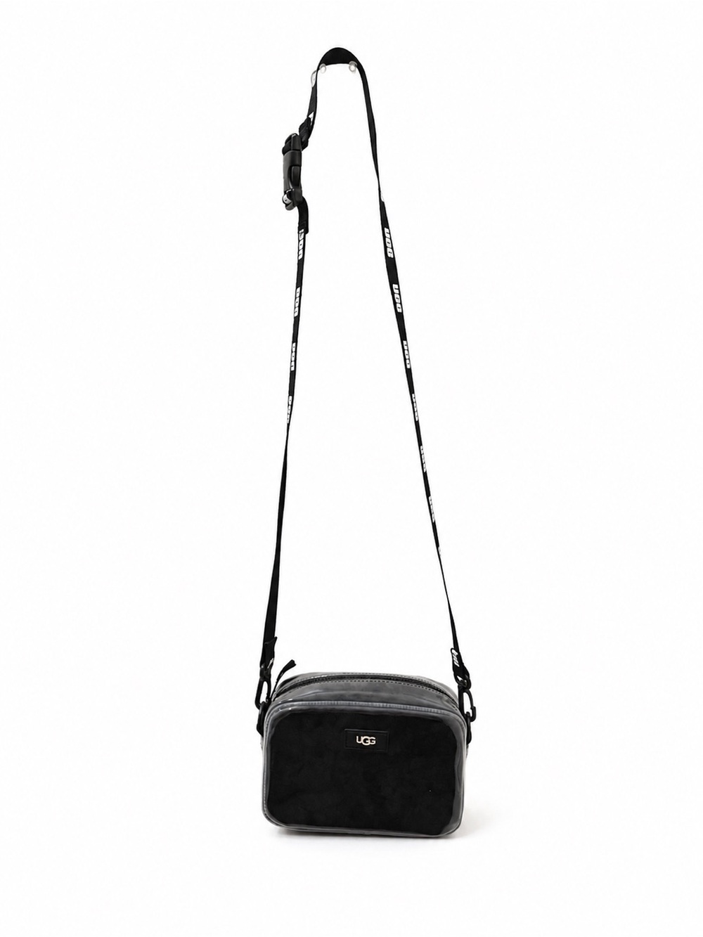 UGG Black Crossbody Belt Bag with Branded Strap - Picture 2 of 2